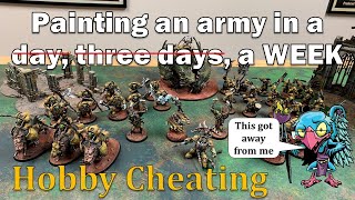 Painting an army over a Week - HC 308