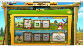 Farmerama #3 - Moj nowy herb... Standardowy rozklad dnia...