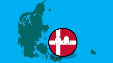 Denmark regions map animation