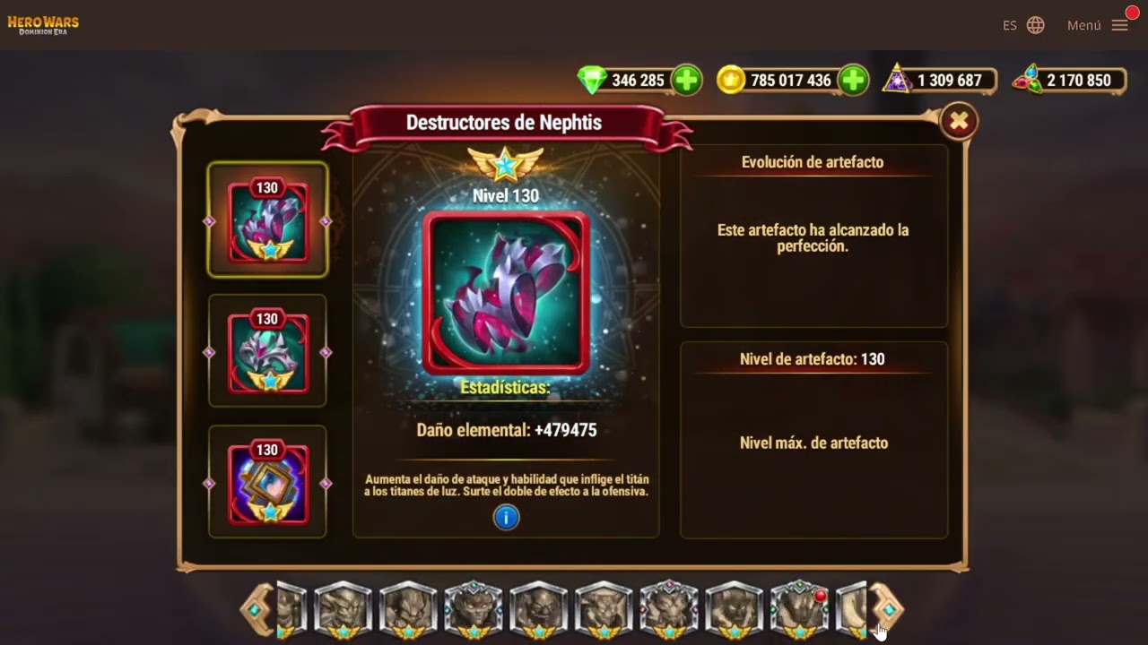 Hero Wars Tournament of Titan Power 1st place - leveling up Verdoc -  October 2025