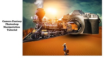 Camera Fantasy Photoshop Manipulation Tutorial