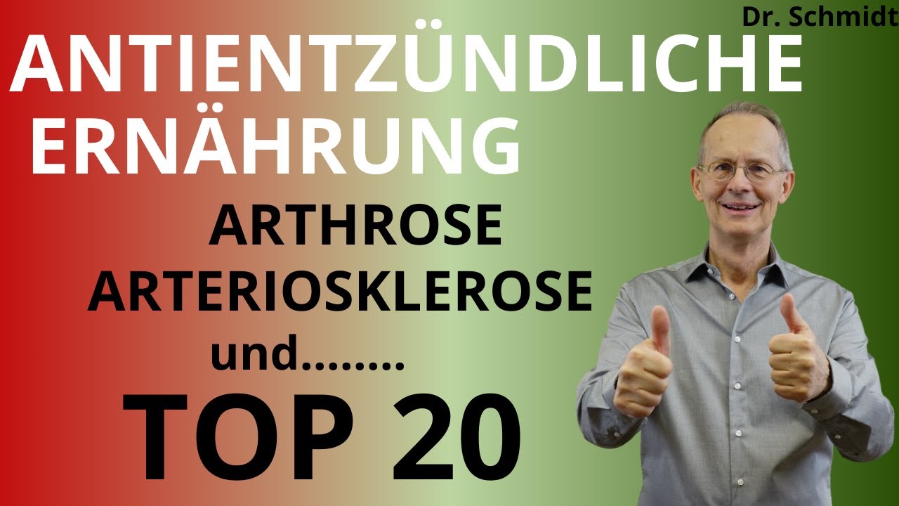 Antientzündliche Ernährung und 20 Top Tipps.