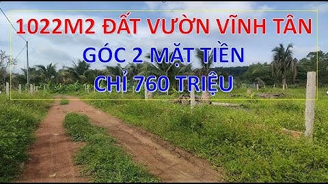 (đã bán)Bán 1022m2 đất vườn vĩnh tân vĩnh cửu đồng nai giá rẻ. góc 2 mặt tiền đường. 760 triệu