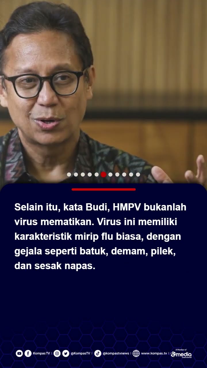 Virus HMPV yang Merebak di China Sudah Masuk Indonesia, Ditemukan pada Anak-Anak #virus #hmpv