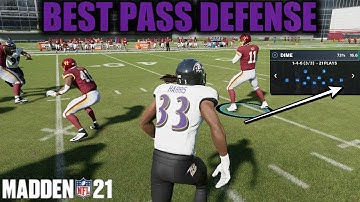 THE BEST MADDEN 21 PASS DEFENSE! EASY SETUP FOR LOCKDOWN COVERAGE & QUICK PRESSURE! MADDEN 21 TIPS