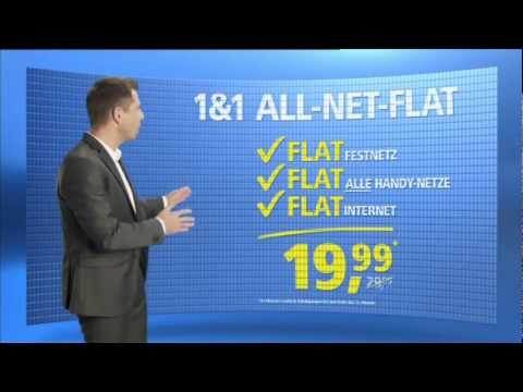 1&1 Die Allnetflat im D-Netz - Werbung 2012
