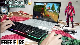 Asus laptup Intel Core i5 Me 👿 Free Fire🔥Test Live  Gameplay Handcam 🥵 ||🙏 Support Guys  #handcam