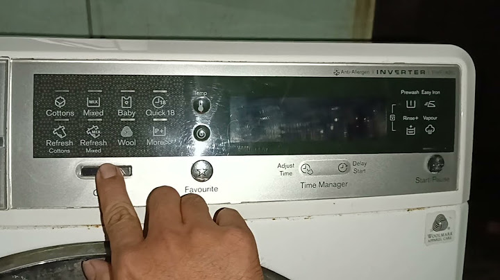 Hướng dẫn sử dụng máy giặt electrolux eww14012