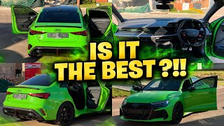 2026 Audi rs3 First Look | is it the BEST Compact Sport Sedan ?