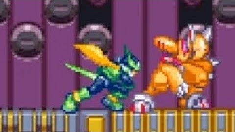 Megaman Zero 3 - Vs. Cubit Foxtar (No Damage, Speed Kill)