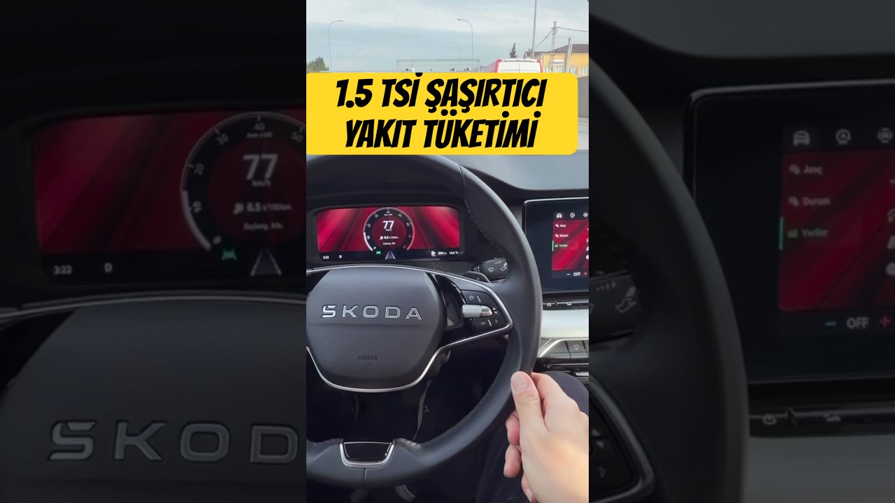 1.5 TSİ motor performanslıdır, çok keyiflidir peki tüketimi ? #trending #shorts #volkswagen #short
