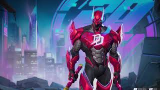 DareDevil "Devil 2099" skin in-game Showcase - Marvel Rivals