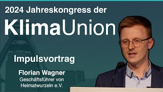 KUngress 2024: Florian Wagner von Heimatwurzeln e.V.