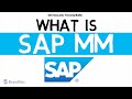 What is sap mm explained  introduction to sap mm basics