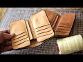 Finally! Midlength Leather Wallet Tutorial &amp; Pattern