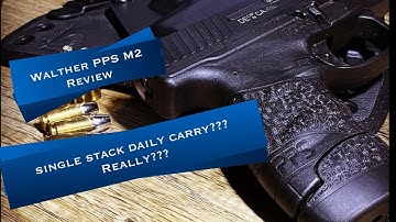 Cover Image for Walther PPS M2 Review - Accurate, reliable, and comfortable everyday carry solution!
