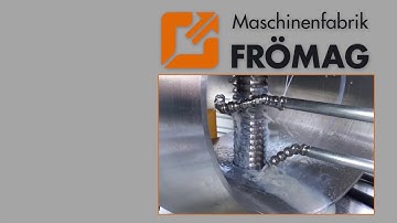 Mitts and Merrill / Fromag vertical pull through single pass broaching machine keyway cutting