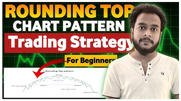 Rounding Top Chart Pattern Trading Strategy For Beginners| #stockmarket