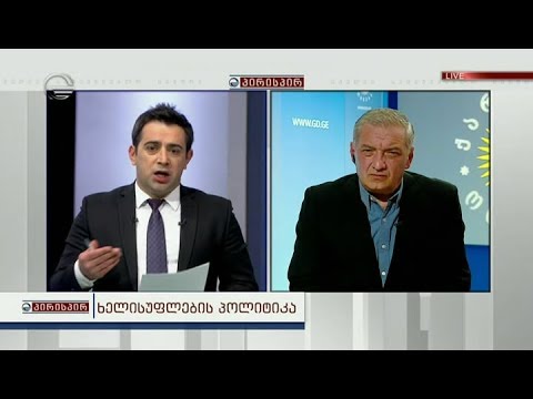 ხელისუფლების პოლიტიკა - გია ვოლსკი სტუმრად გადაცემაში პირისპირ