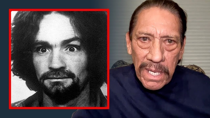 You Won’t Believe What Charles Manson Did In Jail - Danny Trejo