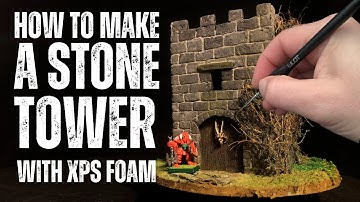 How to make REALISTIC looking stone with xps foam