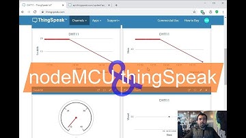Nesnelerin Interneti NodeMCU ile Internete bilgi göndermek -ThingSpeak DHT11