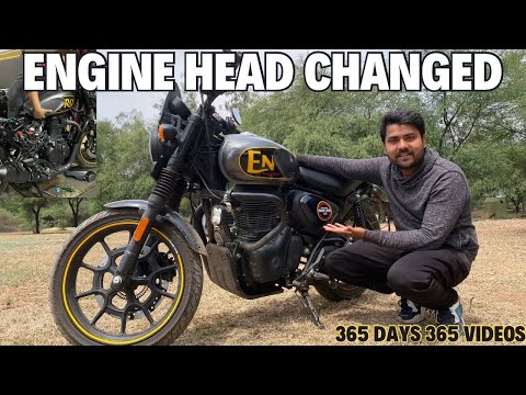 ROYAL ENFIELD HUNTER 350 TAPPET NOISE PROBLEM FINALLY SOLVED - 19/365 @BikeBone21