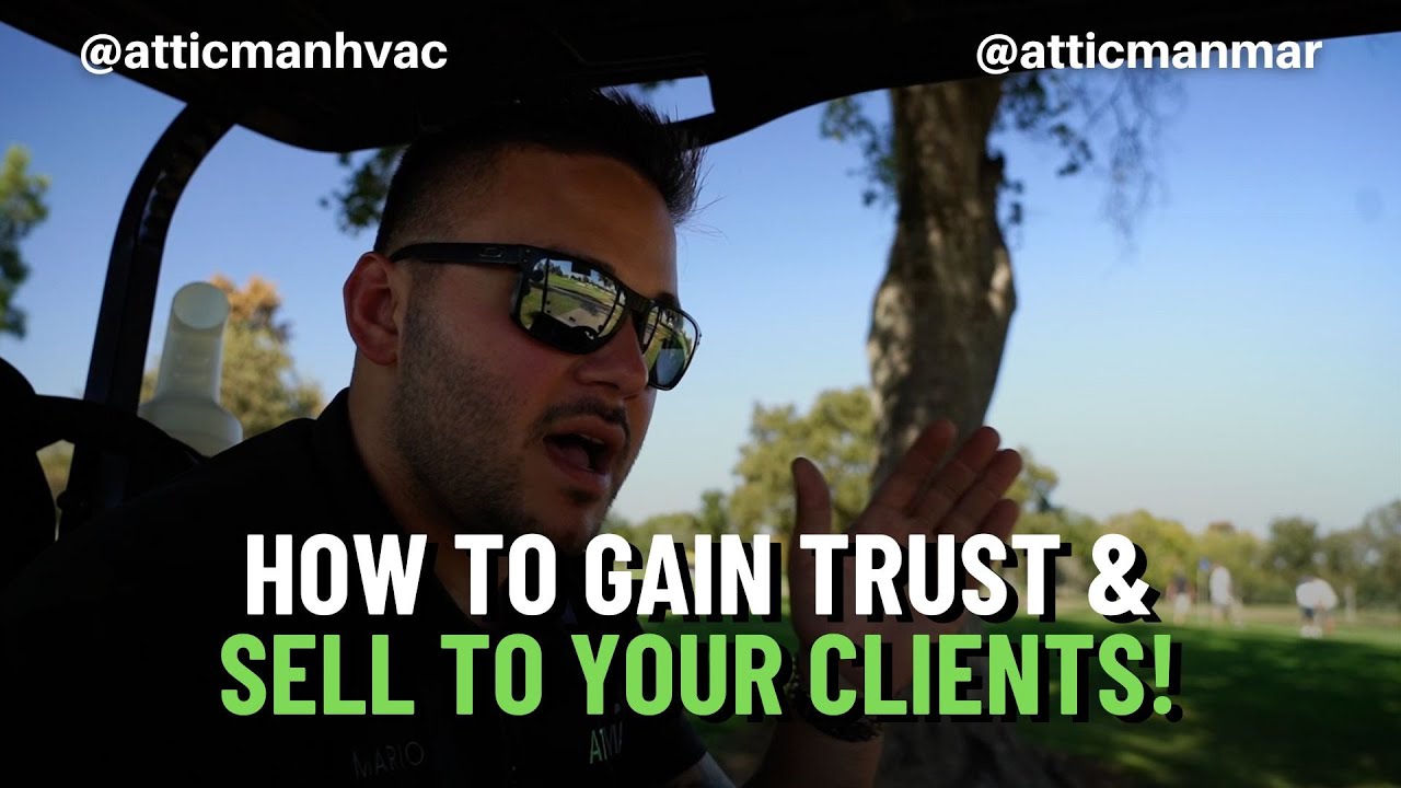 How to gain your customers trust! one of the methods to use in sales ...