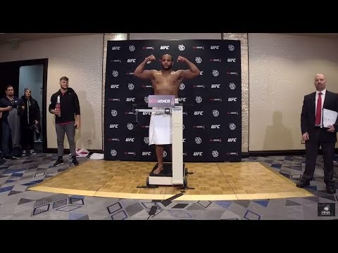 The official UFC 220 Stipe Miocic vs. Francis Ngannou weigh ins.
