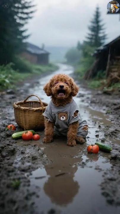 Maomao lives independently #ai #dog #shorts #poodle #cute