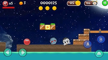 Red Hero 4: Ball Bounce Adventure