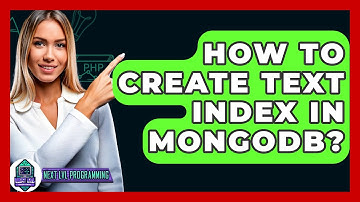 How To Create Text Index In MongoDB? - Next LVL Programming