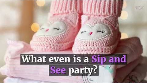 How to Throw a Sip and See Baby Party