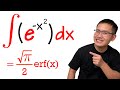 The Error Function & The Impossible Integral of e^(-x^2)
