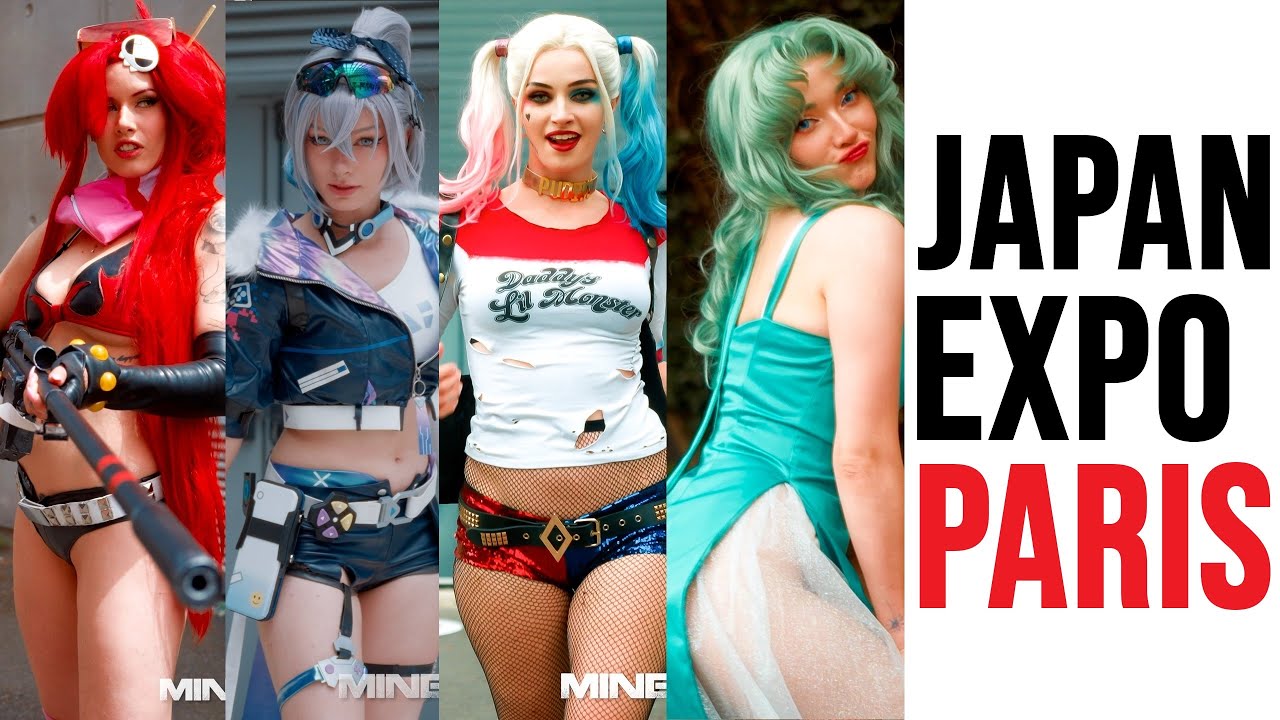 THIS IS JAPAN EXPO 2024 PARIS FRANCE ANIME EXPO COMIC CON BEST COSPLAY MUSIC VIDEO BEST COSTUMES