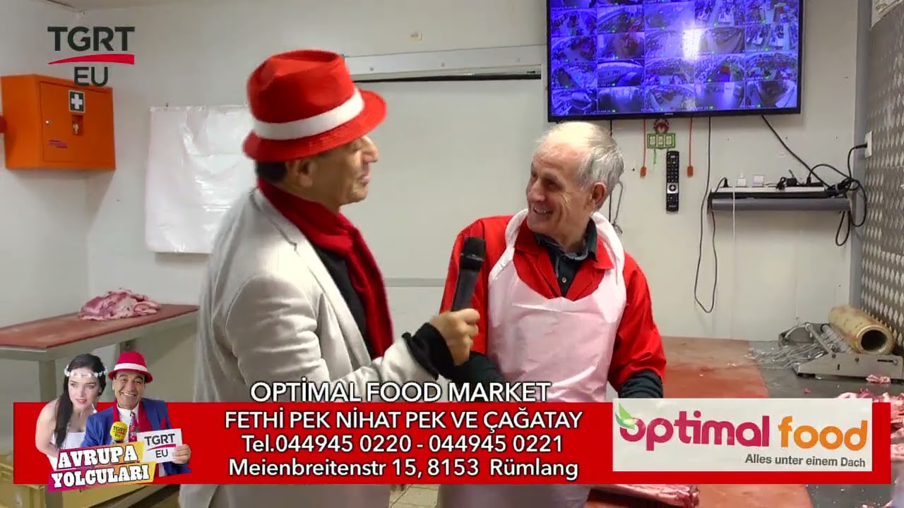 Avrupa Yolcuları (İsviçre) Optimal Food Market - Fethi Pek, Nihat Pek ve Çağatay