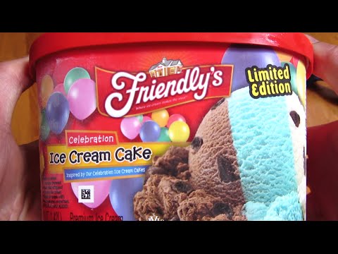 Friendly's Limited Edition - Ice Cream Cake Flavor - YouTube