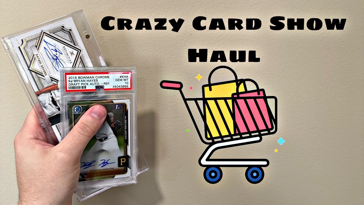 EAST COAST NATIONAL CARD SHOW!!! Come check out my haul 🔥🔥 YouTube