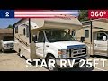 360 vr  star rv winnebago motorhome 25ft walkthrough