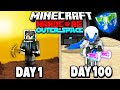 I Survived 100 Days in Outer Space on Hardcore Minecraft.. Here's What Happened..