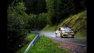 Trophée Clio R3T - Florian Bernardi Simpose Au Rallye Du Mont-Blanc Morzine
