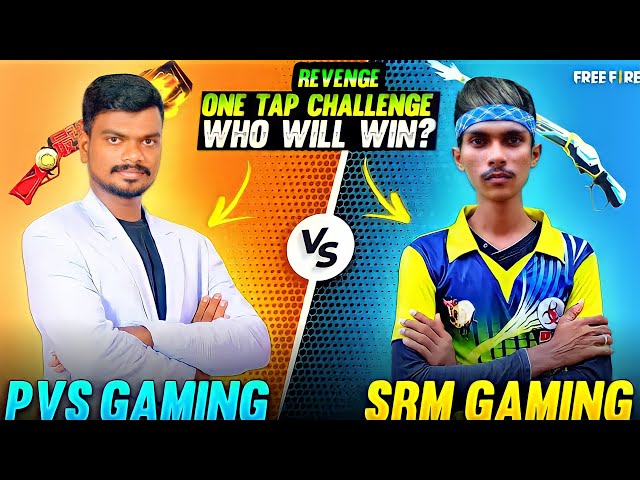 🔥 REVENGE 🔥 SRM VS PVS Gaming One Tap Challenge Tricks Tamil - Garena Free Fire class=