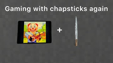 Playing pixel gun with chapsticks without aim assist | pixel gun 3D