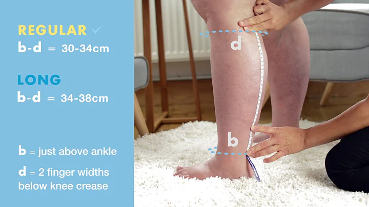 easywrap lower limb - measurement guide