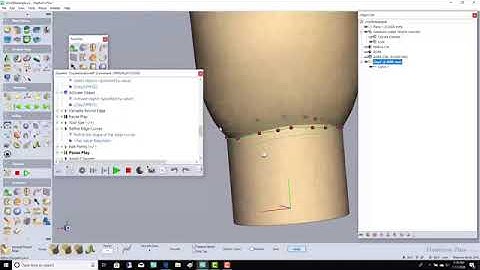 Real-time power of the Dynabot in 3D Systems Geomagic FF+.