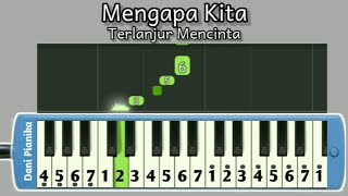 Mengapa Kita Terlanjur Mencinta - Not pianika