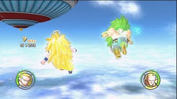 Dragon Ball Raging Blast 2 - SSJ3 Goku Vs SSJ3 Broly