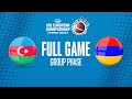 Azerbaijan v armenia  full basketball game  fiba u18 european championship 2022  division c