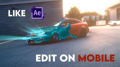 Car colour change effect video editing tutorial on MOBILE | NODE VIDEO EDITING | TECH U 10