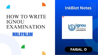 How to write IGNOU Examination| Malayalam| IGNOU exam preparation